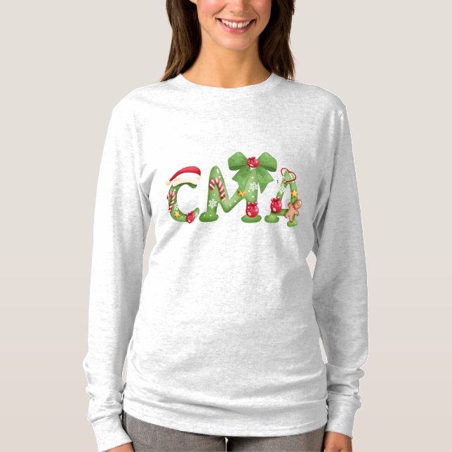 Camisa de manga comprida CMA de Natal | Asst. Médi (Frente)