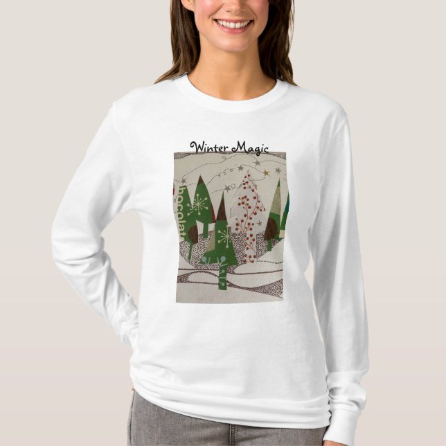 Camisa de manga comprida com design original de To (Frente)