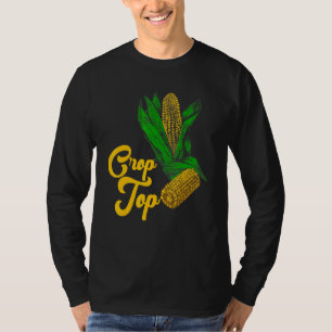 Camisa de manga curta de milho de verão Fazendeiro