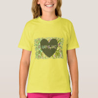 Camisa de manga longa básica HAMbyWG - Coração-aze