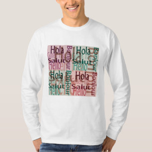 Camisa de manga longa casual para homens