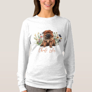 Camisa de manga longa Chow Puppy Love 