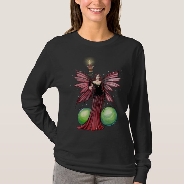 Camisa de Manga Longa Christmas Fairy (Frente)