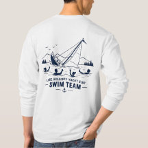 Camisa de Manga Longa da Equipe de Natação do LGYC