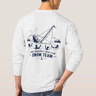 Camisa de Manga Longa da Equipe de Natação do LGYC