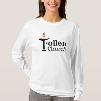 Camisa de manga longa da igreja Follen