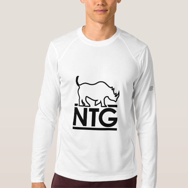 Camisa de Manga Longa de Homens da NTG (Frente)