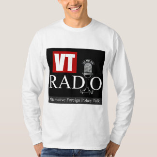 Camisa de manga longa do rádio VT