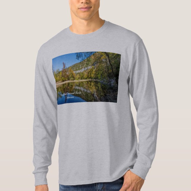 Camisa de Manga Longa Fall Reflections Rio Buffalo (Frente)