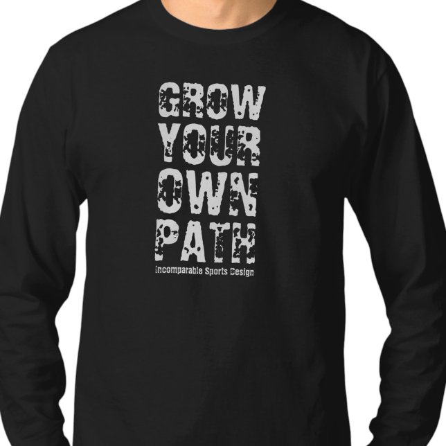 Camisa de Manga Longa ISD Grow Your Own Path (Criador carregado)