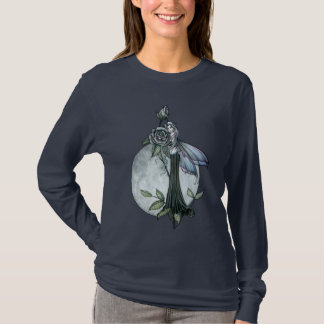 Camisa de manga longa Midnight Rose Fairy Moon