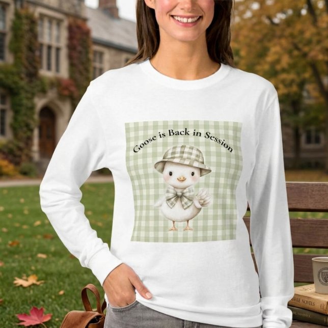 Camisa de manga longa personalizada para professor (Criador carregado)