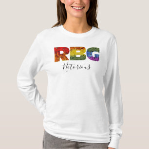 Camisa de manga longa RBG notória
