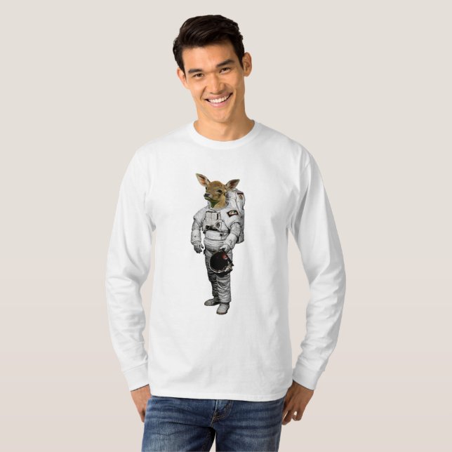 Camisa De Manga Longa Space Deer (Frente Completa)