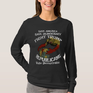 Camisa de manga longa Trump Judaica