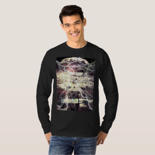 Camisa de manga preta da Bomba Atômica