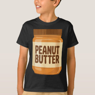 Camisa de Manteiga de Amendoim Adulto Homens Mulhe
