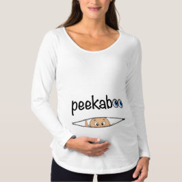 CAMISA DE MATERNIDADE "PEEK-A-BOO"