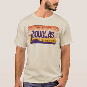 Camisa de matrícula da Arizona Douglas