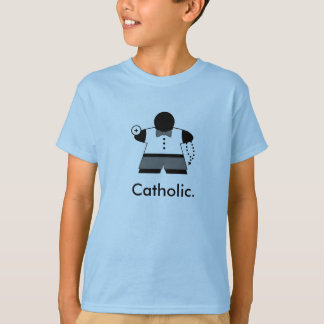 Camisa de Meeple t do comunhão do católico do