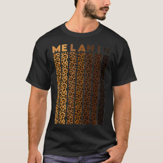 Camisa de Melanina, Xadrez-leopardo, para Mulheres