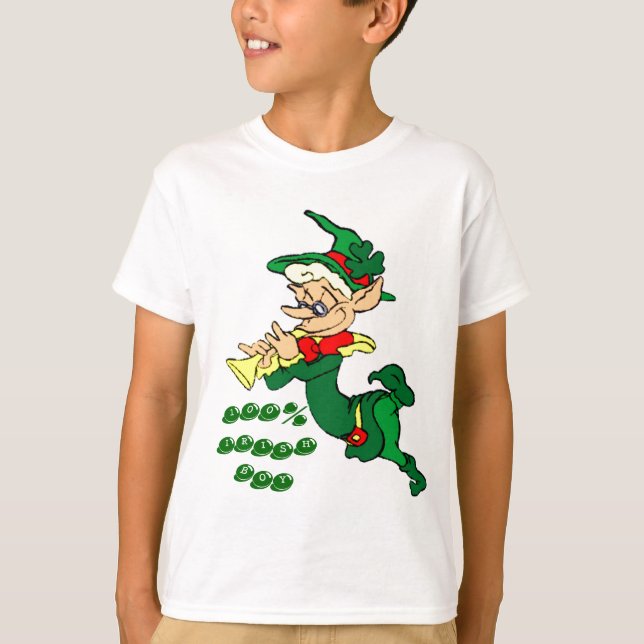 Camisa de Menino IRLANDÊS 100% (Frente)
