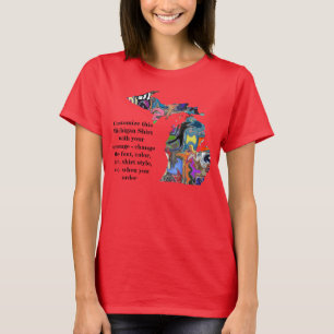 Camisa de Michigan - costume com eleição ou outr