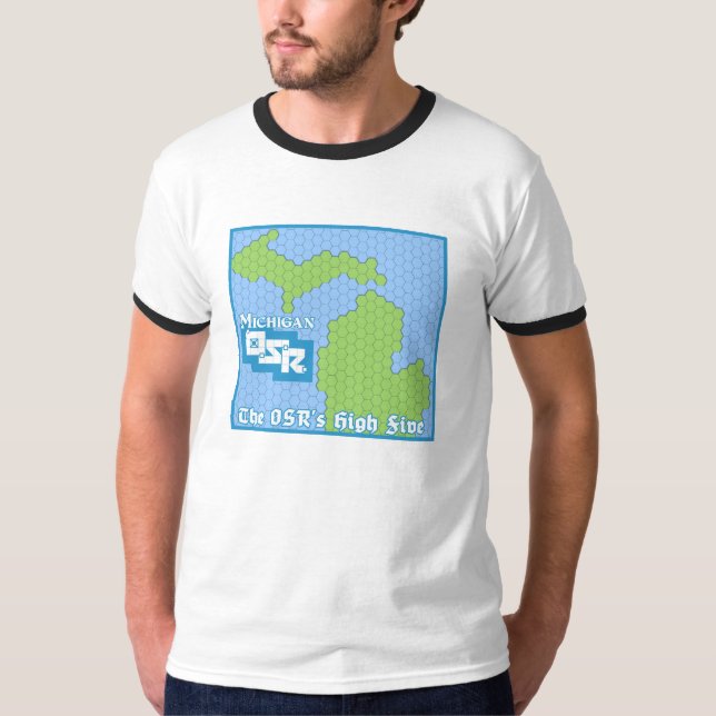 Camisa de Michigan OSR Hexcrawl (Frente)