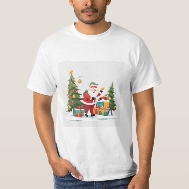 Camisa de Moda Nova de Natal (Frente)