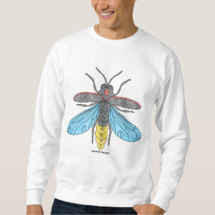 Camisa de moletom masculina Firefly (branca)