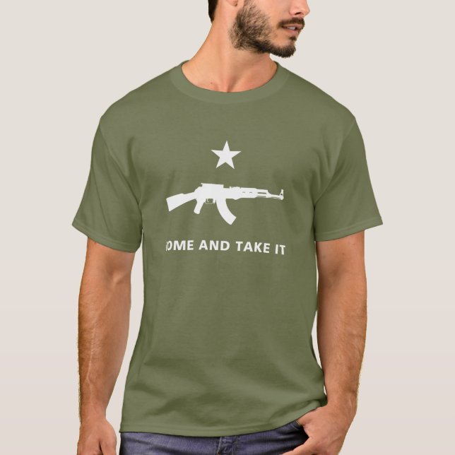 CAMISA DE MOLON LABE GONZALES AK-47 (Frente)