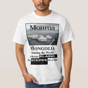 Camisa de Mongolia T
