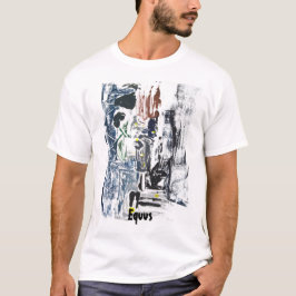 Camisa de Monoprint do Equus