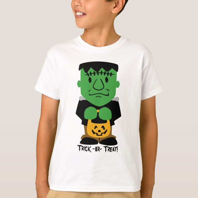 Camisa de monstro da Frankentein (Frente)