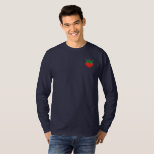Camisa De Morango Unisex Long Sleeve Shirt