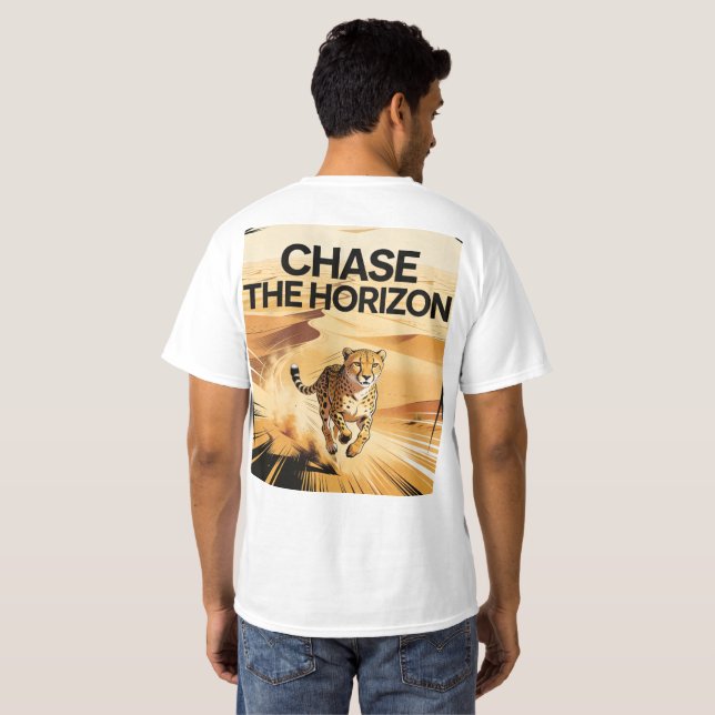 Camisa de Motivação de Velocidade do Guepardo - Mo (Parte Traseira Completa)