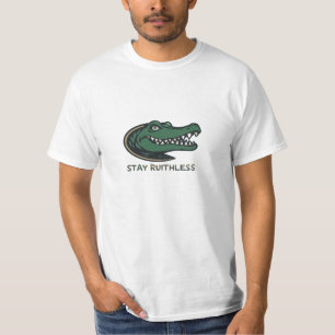 Camisa de Motivação do Crocodilo do Pântano Regra
