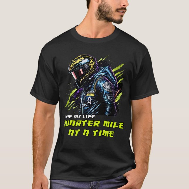 camisa de motocicleta retro vintage (Frente)