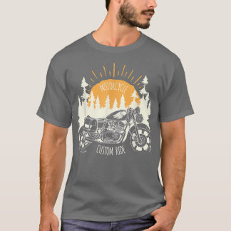 CAMISA DE MOTOCICLO DIVERTIDO
