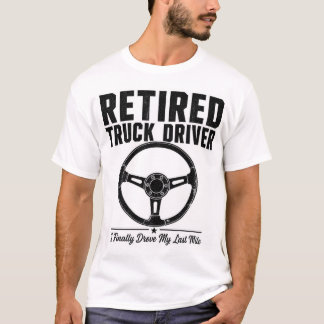 Camisa de Motorista de Caminhão Aposentado - Final