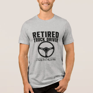 Camisa de Motorista de Caminhão Aposentado - Final