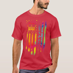 Camisa De Motorista De Ônibus Americano Orgulhosos