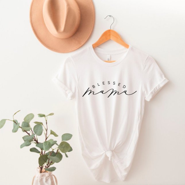 Camisa de Mulher Abençoada (Criador carregado)