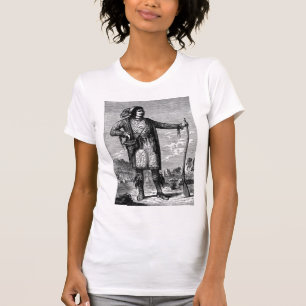 Camisa de Mulher-Chefe Indiana Americana