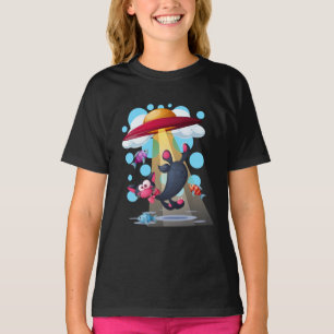 Camisa de mulher de OVNI submarina