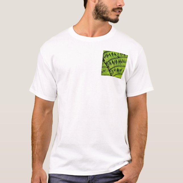 Camisa de Mulher Folha Verde (Frente)