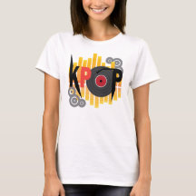 Camisa de Música do KPOP