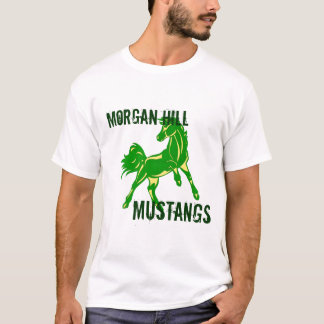 Camisa de Mustang Dourada Verde