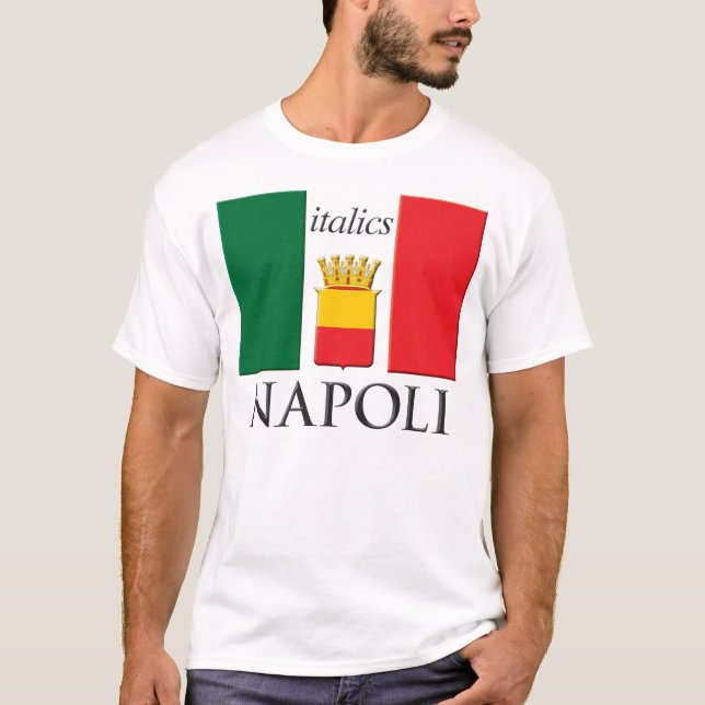 Camisa de Napoli Italia T (Frente)