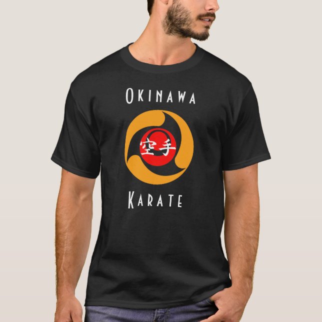 Camisa De Nascimento De Arte Marcial De Okinawa Ka (Frente)